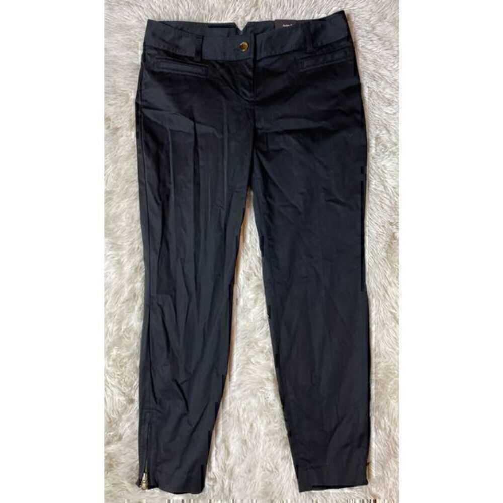 Express Black Ankle Cropped Slim Pants